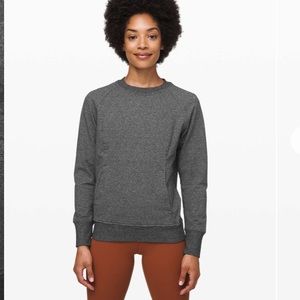 Lululemon gray sweatshirt